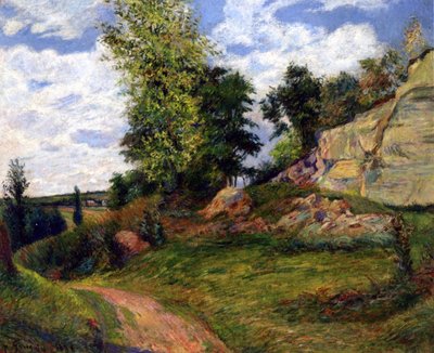 Quarries at Pontoise by Paul Gauguin